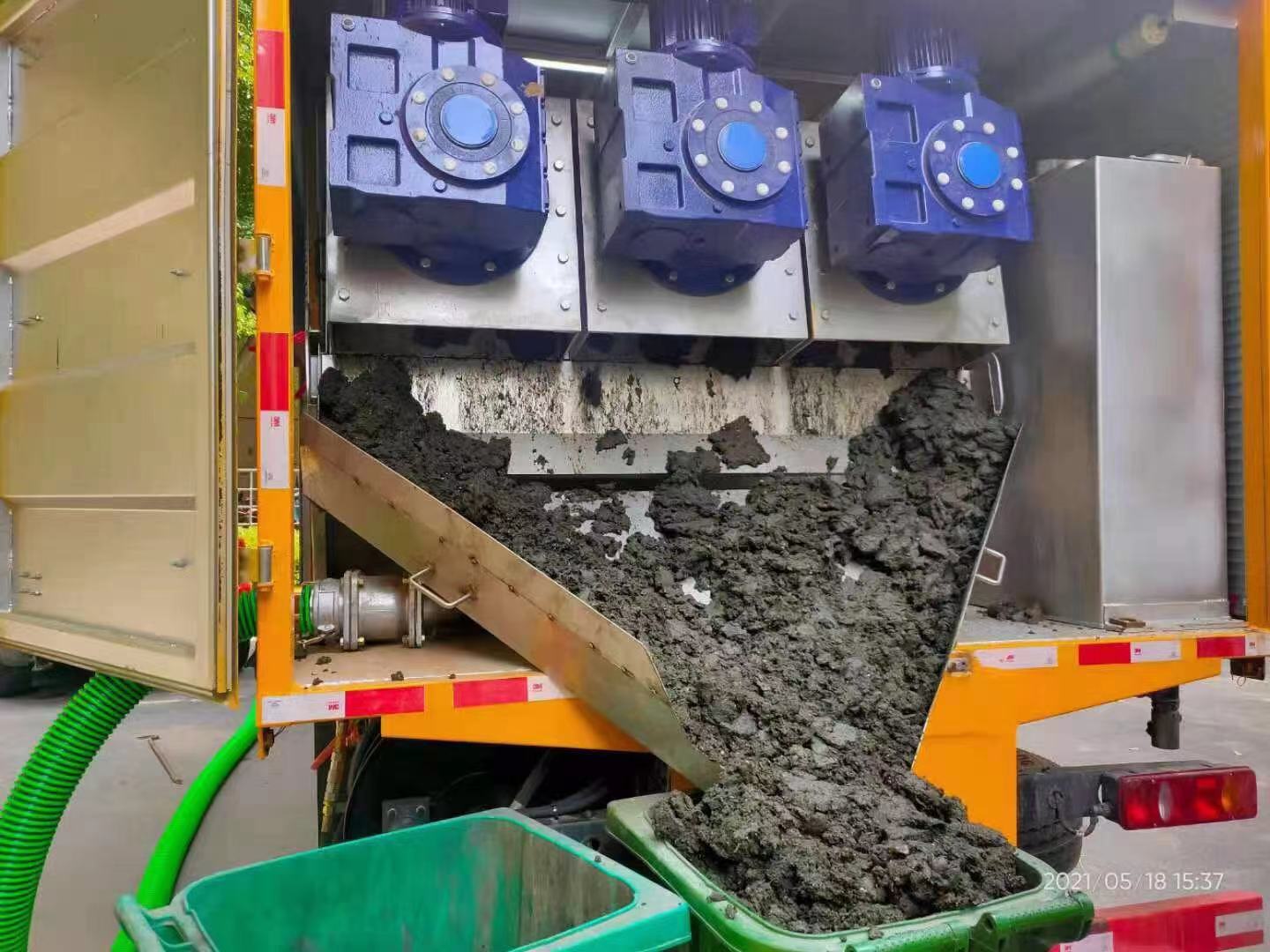 霞浦化粪池清掏城市维护站-泥浆净化干湿分离处理